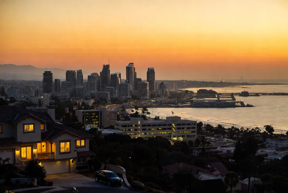 San Diego insurance quote visual for home business and vehicle coverage