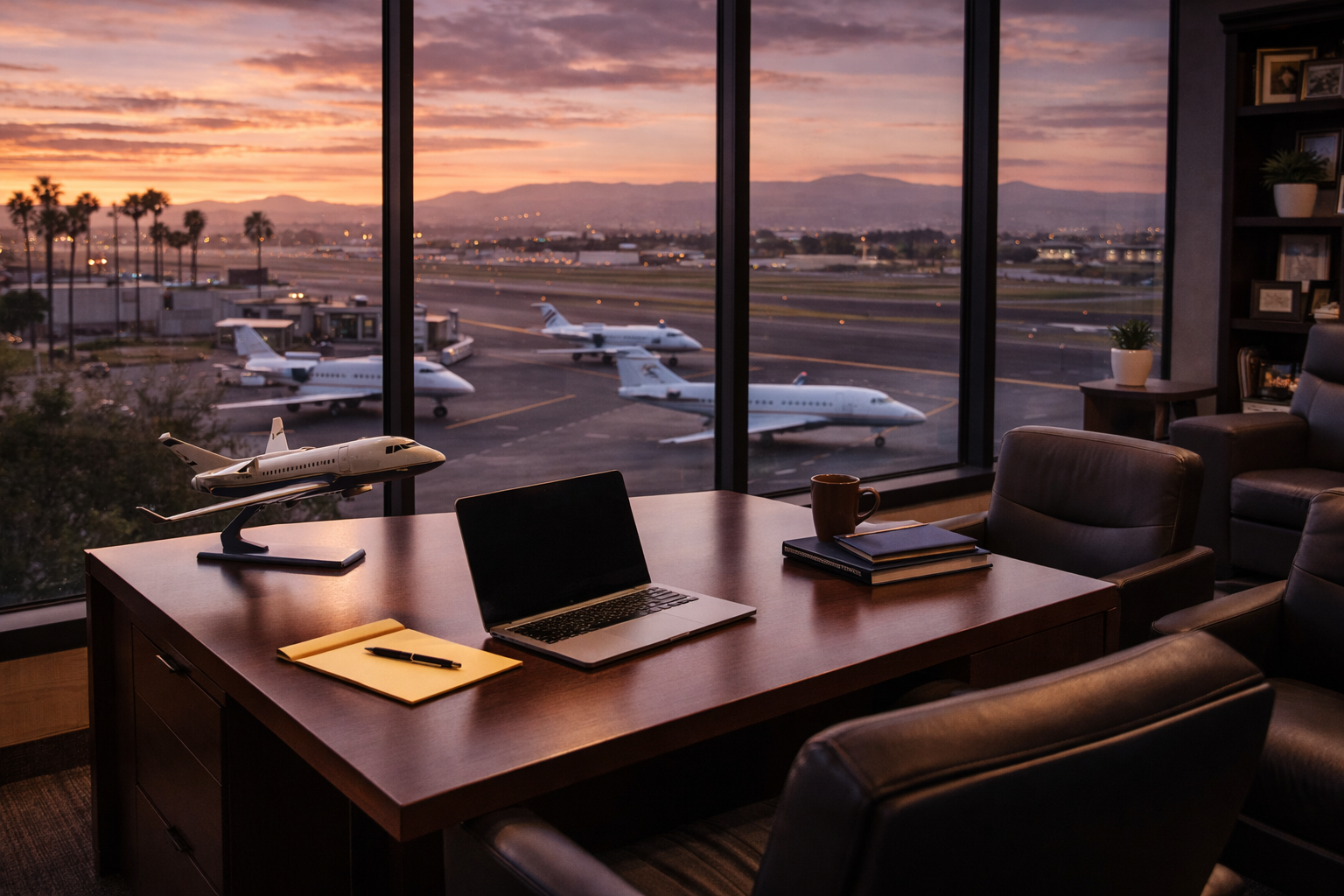 Graystone office at Brown Field Airport in San Diego
