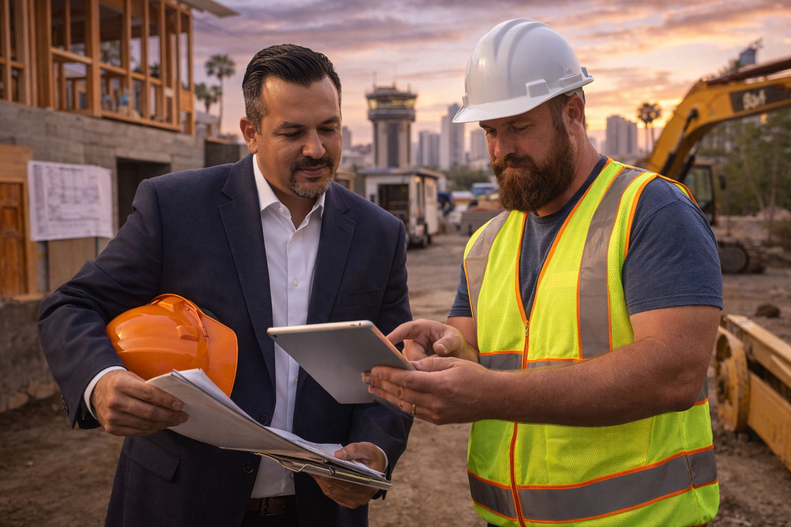 San Diego contractor job site representing contractor insurance review